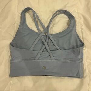 lululemon athletica Blue Cross-Back Sports Bra